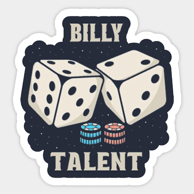 Dice Billy Talent Sticker by Hsamal Gibran